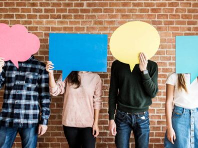 vier Menschen, vier Meinungen