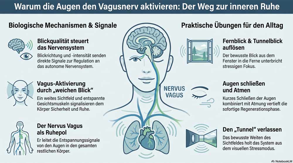 Grafik zur Entspannung der Augen