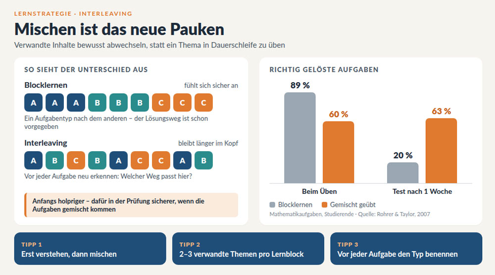 Grafik zum Thema Interleaving